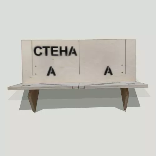 Стусло для лепнины большое с ножовкой