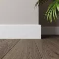 Плинтус белый ЛДФ Ultrawood Base 8012 P